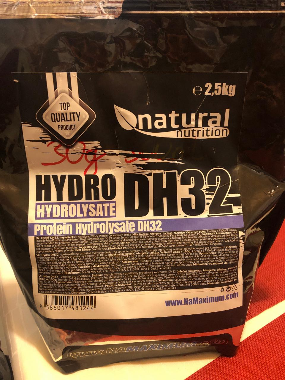 Fotografie - Protein Hydrolysate DH32 Natural Nutrition
