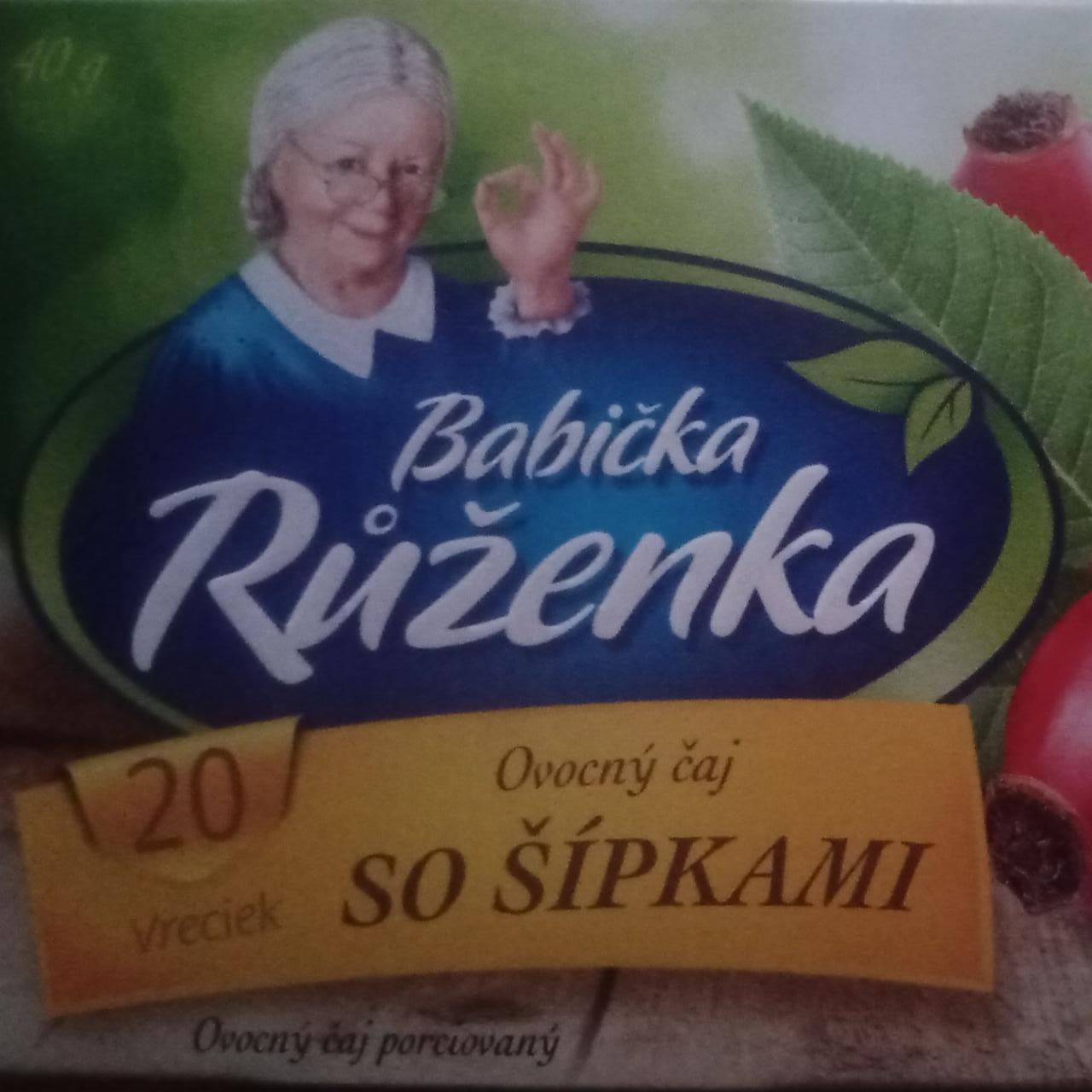 Fotografie - Ovocný čaj so šípkami Babička Růženka