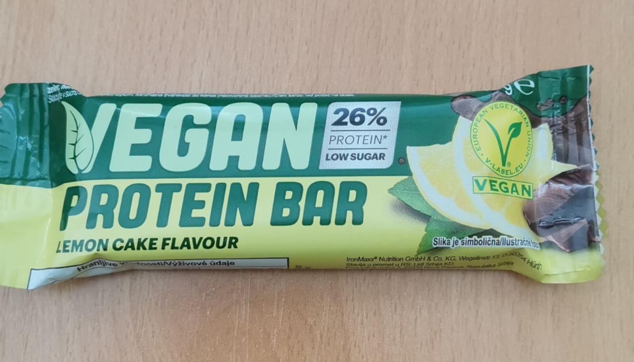 Fotografie - Vegan Protein Bar Lemon Cake flavour