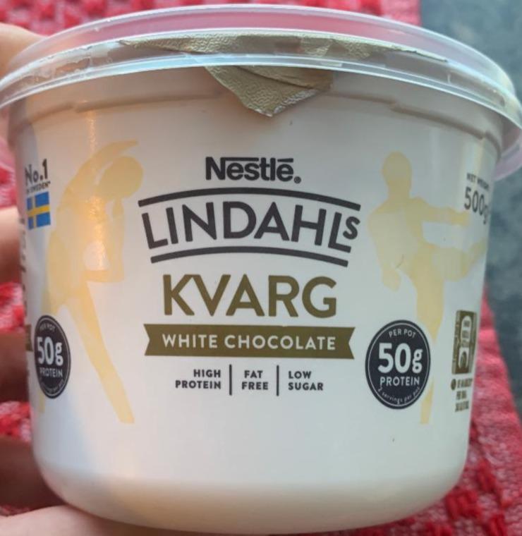 Fotografie - Lindahls kvarg white chocolate