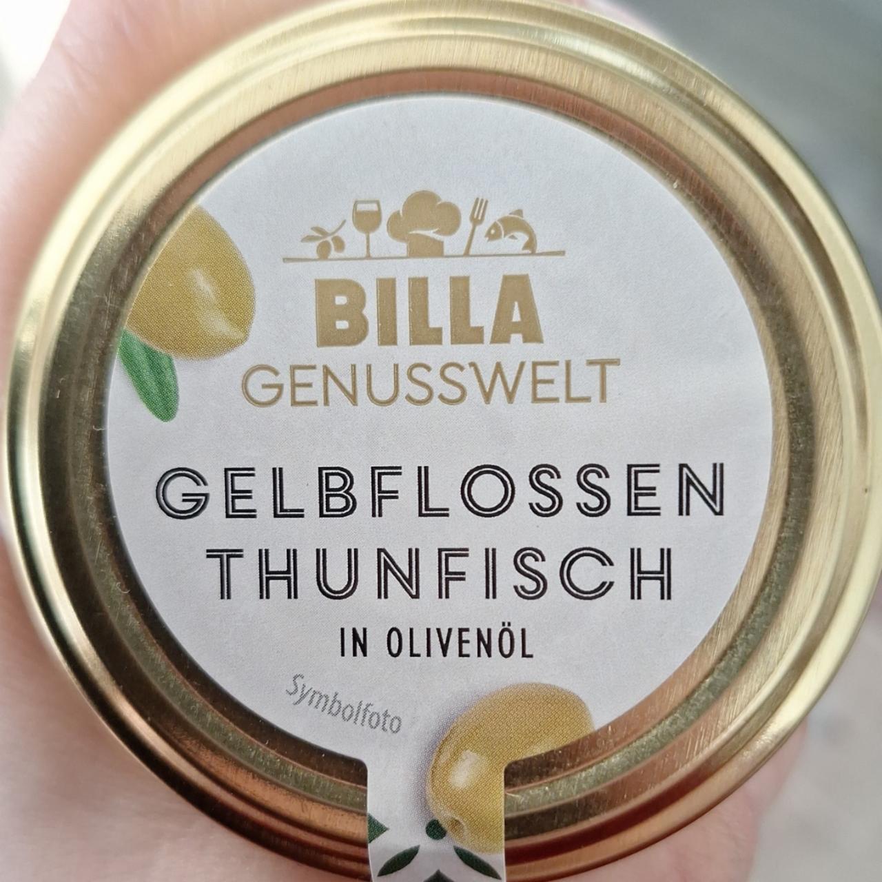 Fotografie - Gelbflossen Thunfisch in Olivenöl Billa
