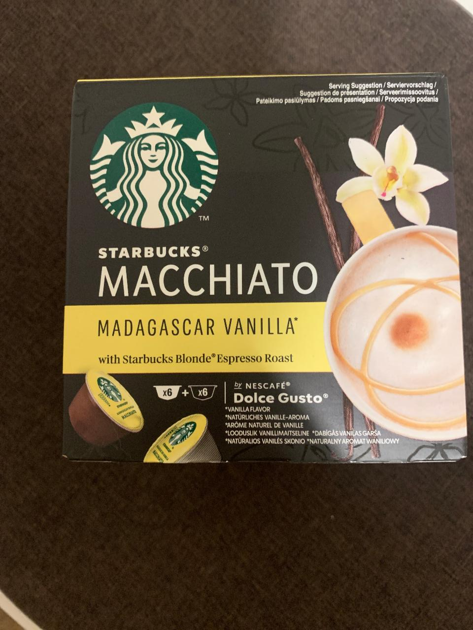 Fotografie - Dolce Gusto Starbucks Macchiato Madagascar Vanilla