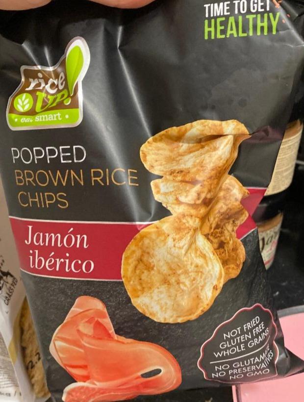 Fotografie - Popped Brown Rice Chips Jamón Ibérico Rice up!