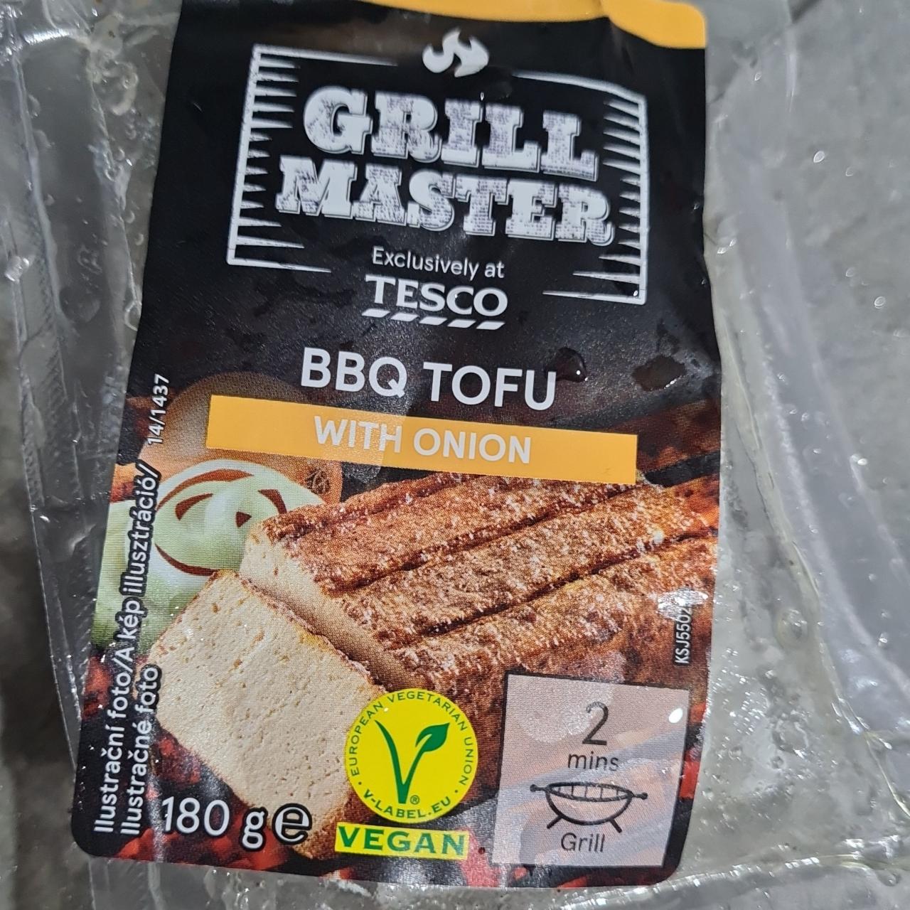 Fotografie - BBQ Tofu with Onion Grill Master Tesco