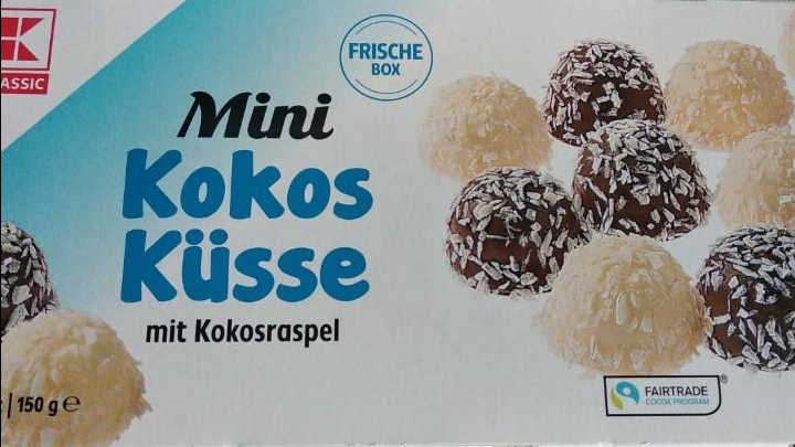 Fotografie - penové pusinky Mini Kokos Küsse K-Classic
