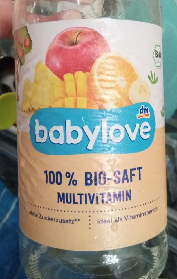 Fotografie - Babylove 100% bio-saft multivitamin