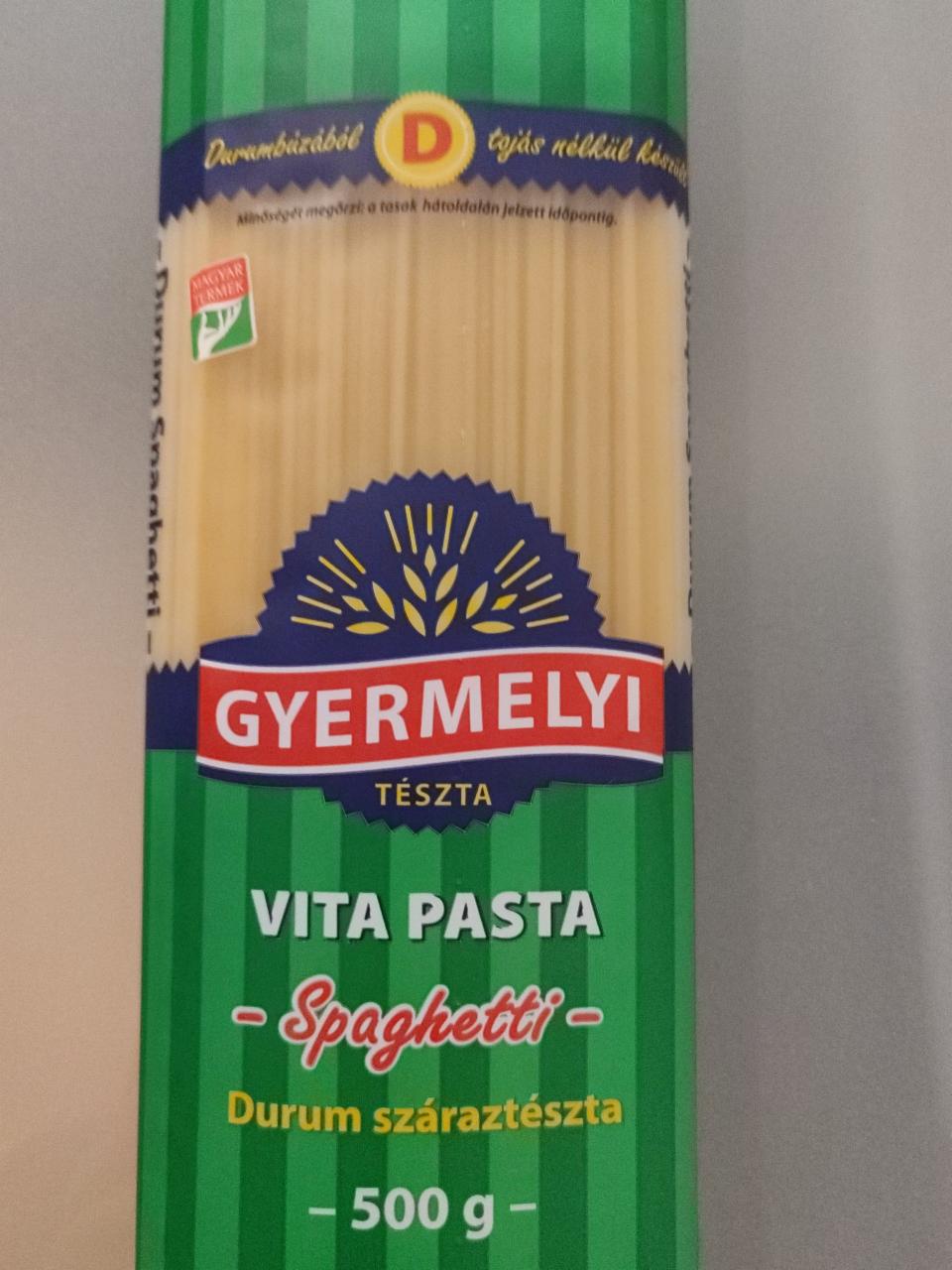 Fotografie - Spaghetti Gyermelyi Vita Pasta