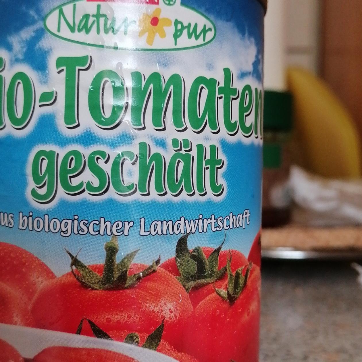 Fotografie - Bio-Tomaten geschält Naturpur