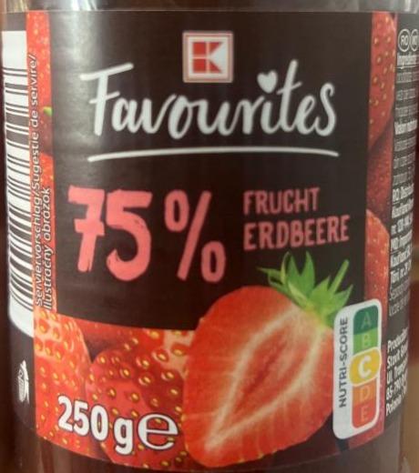 Fotografie - 75% Frucht Erdbeere K-Favourites