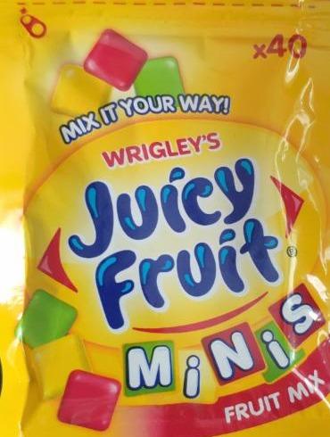 Fotografie - Wrigleys Juicy Fruit minis fruit mix