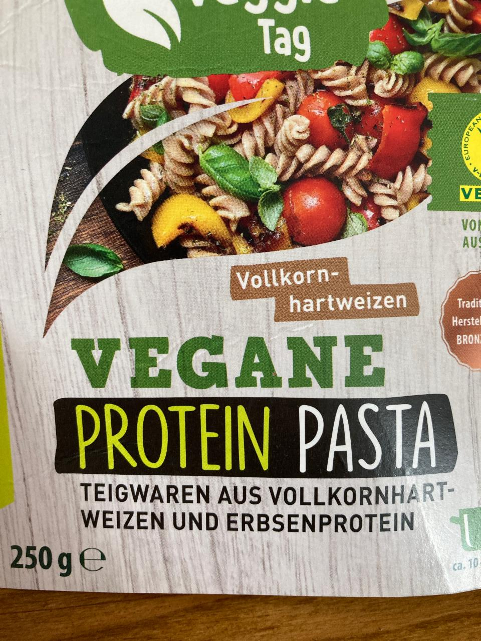 Fotografie - Vegane Protein Pasta Vollkornhartweizen