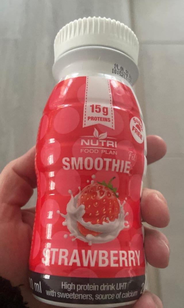 Fotografie - nutri food smoothie strawberry
