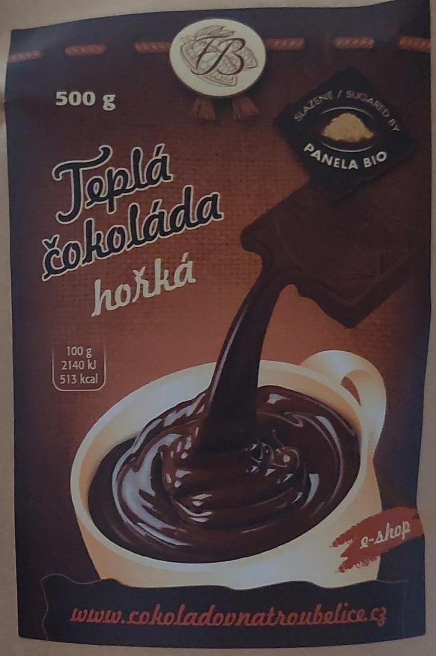 Fotografie - Teplá čokoláda hořká Čokoládovna Troubelice