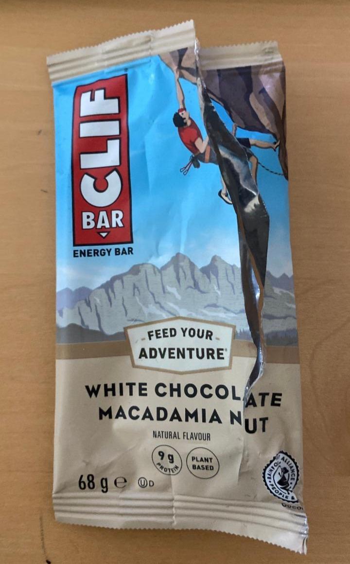 Fotografie - Energy bar White Chocolate Macadamia Nut Clif Bar