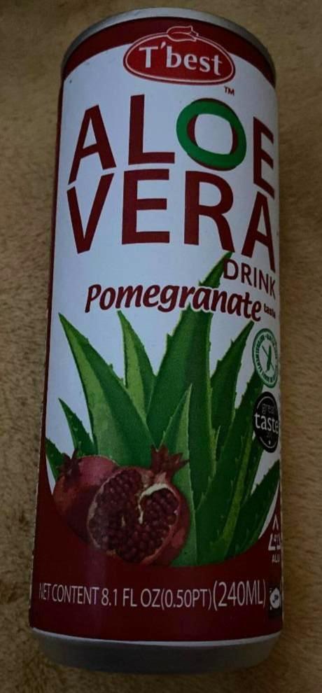 Fotografie - Aloe Vera drink Pomegranate