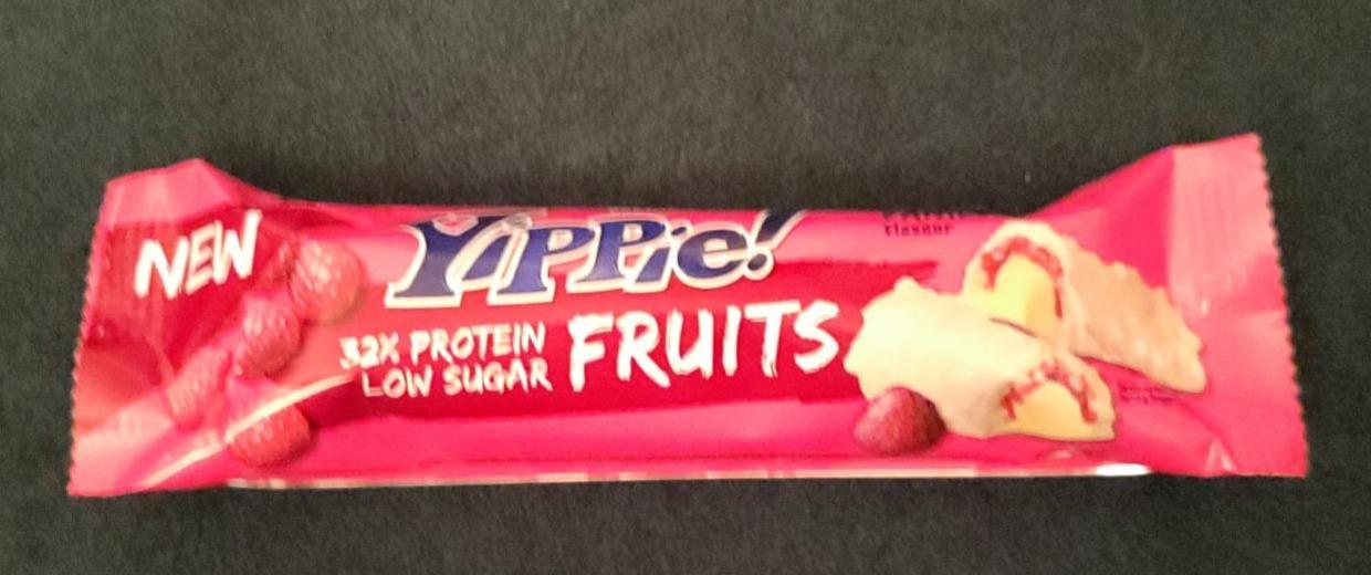 Fotografie - Yippie! 32% Protein Fruits Raspberry Vanilla Weider