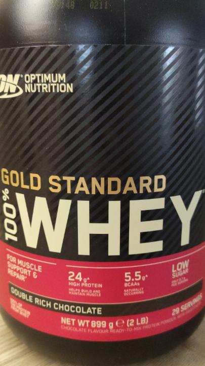 Fotografie - Gold standard 100% WHEY Double rich chocolate