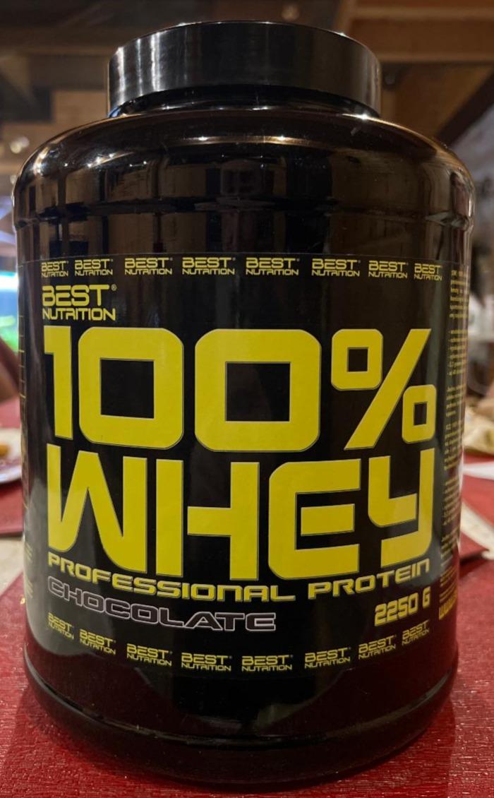 Fotografie - 100% Whey Professional Protein Chocolate Best Nutrition