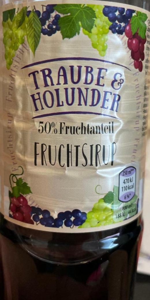 Fotografie - Traube & Holunder Fruchtsirup