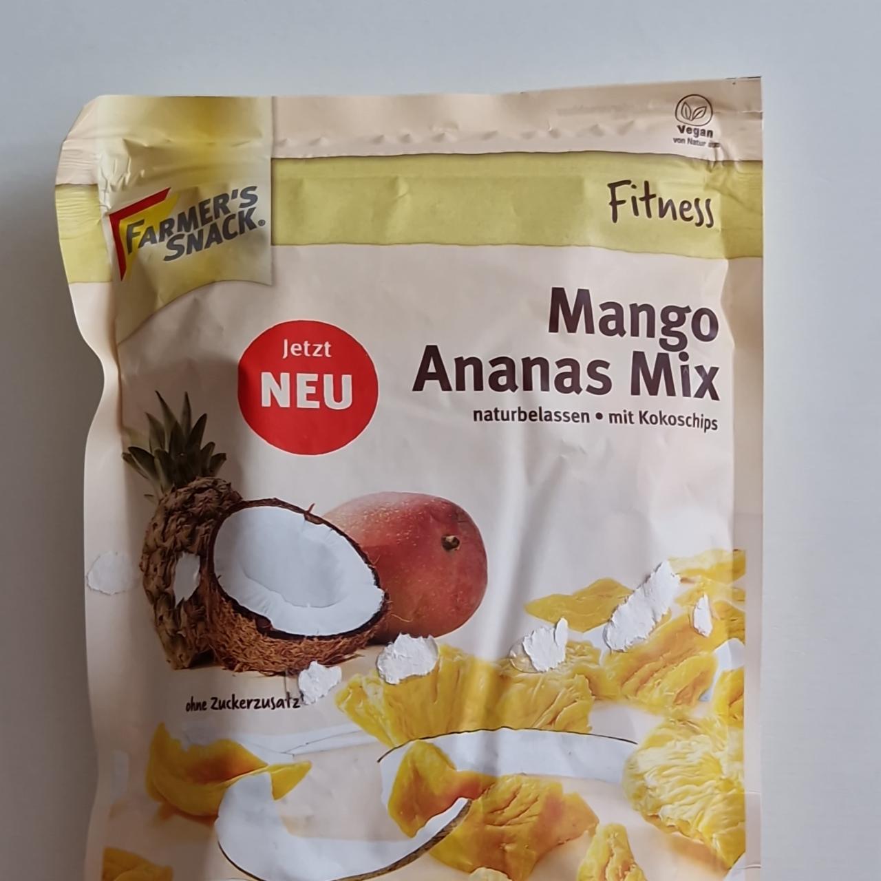 Fotografie - Mango Ananas Mix Farmer's snack