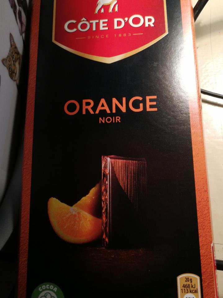 Fotografie - Côte d'Or Sensations orange noir 