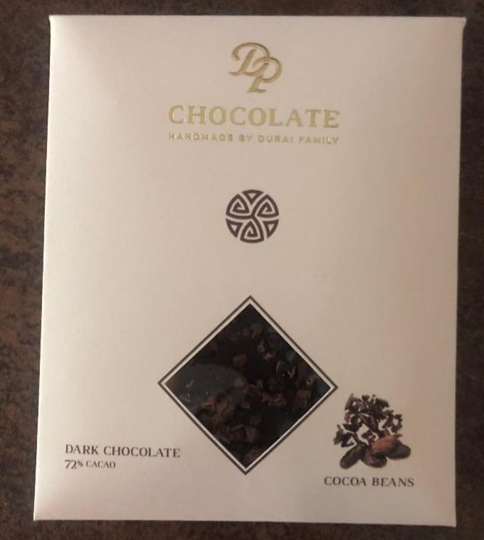 Fotografie - Dark Chocolate 72% Cacao Handmade by Durai Family