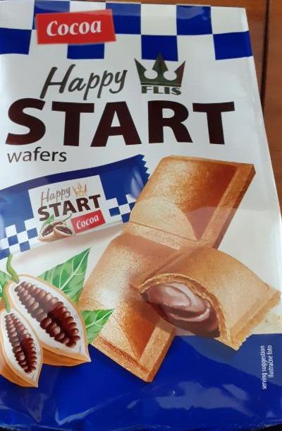 Fotografie - Happy START wafers cocoa
