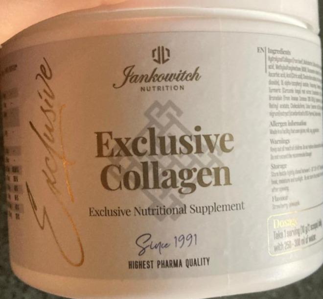Fotografie - Exclusive Collagen Jankowitch Nutrition