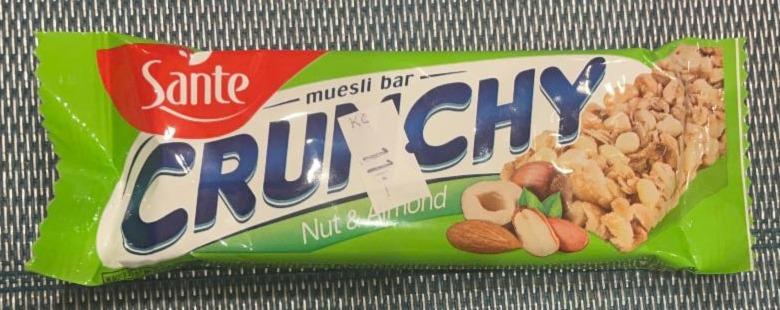 Fotografie - Crunchy muesli bar Nut & Almond Sante