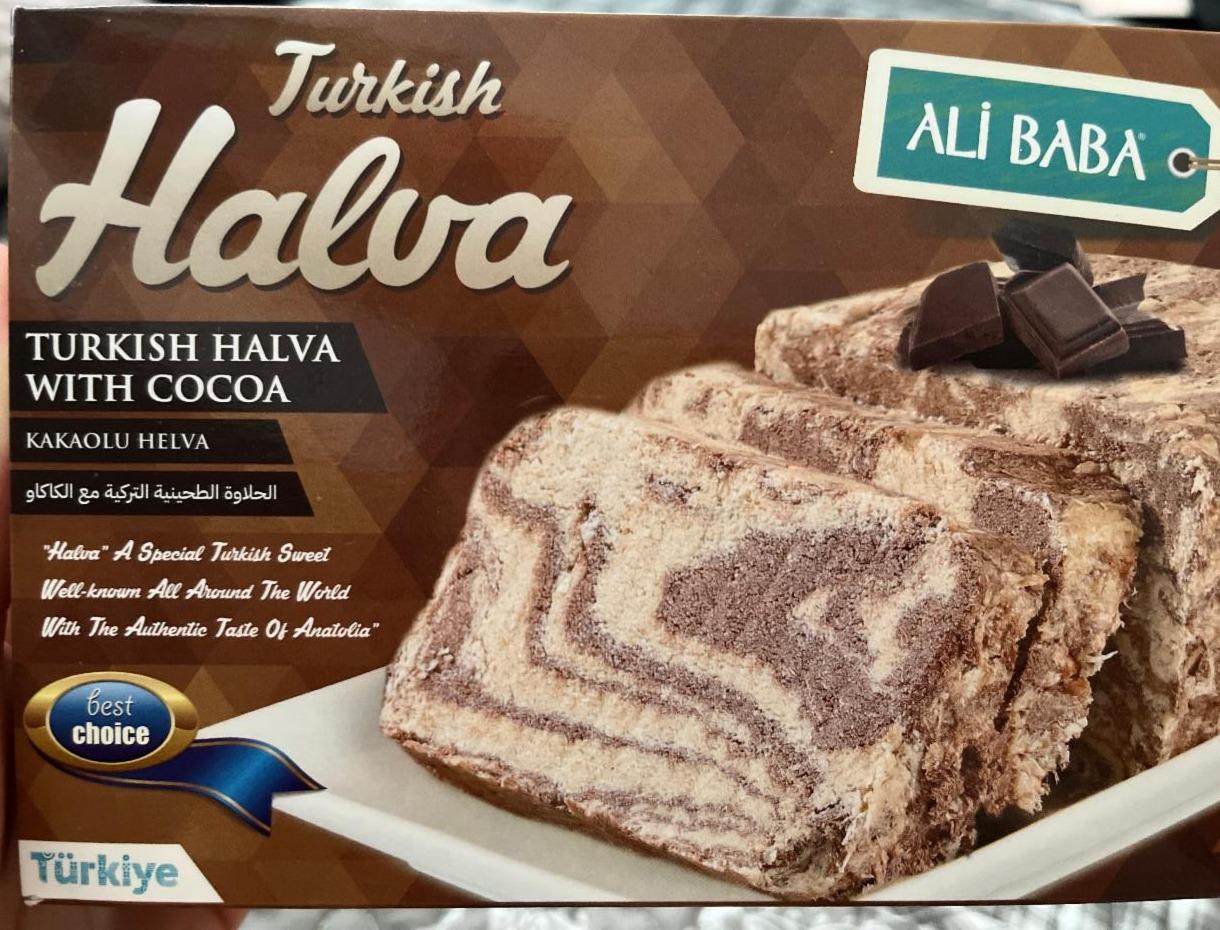 Fotografie - Turkish Halva with cocoa Ali Baba