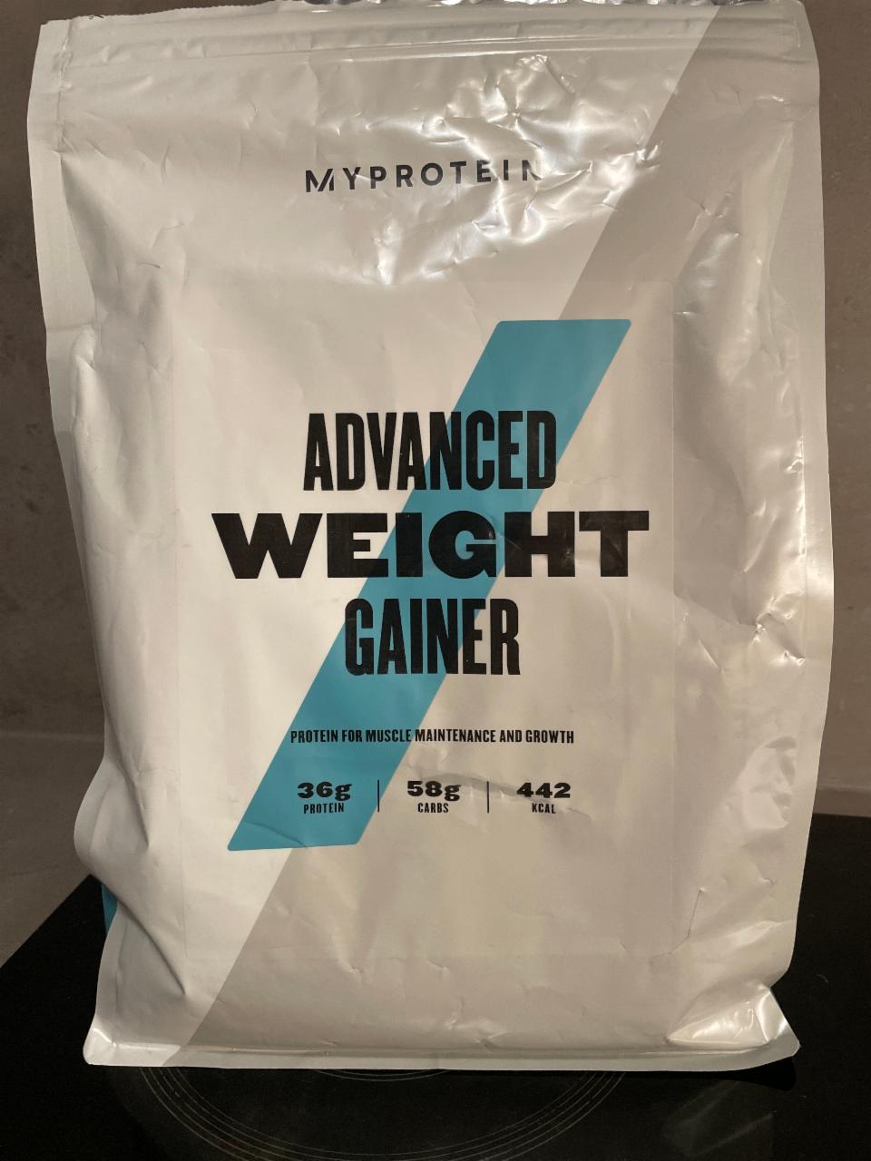 Fotografie - Advanced Weight Gainer MyProtein