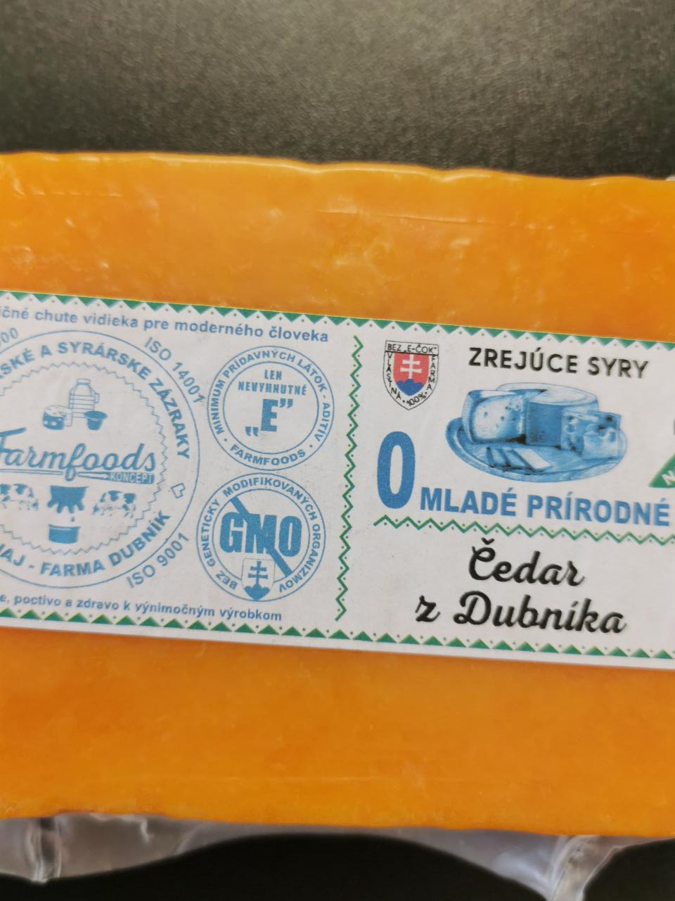 Fotografie - Čedar z Dubníka Farmfoods 