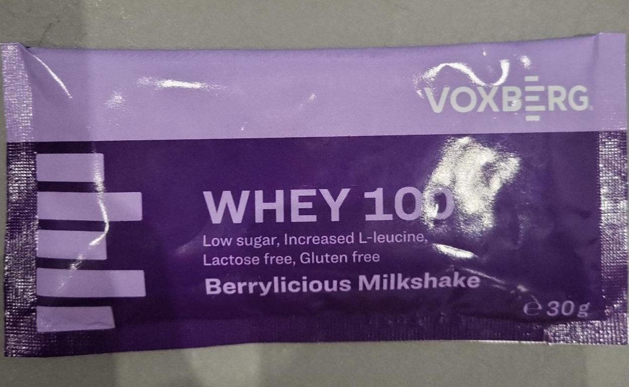 Fotografie - Whey 100 Berrylicious Milkshake Voxberg