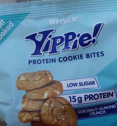 Fotografie - Weider Yippie protein cookie bites