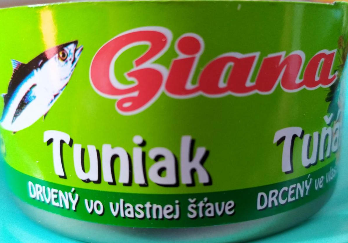 Fotografie - Giana tuniak drvený vo vlastnej šťave (pôvod Thajsko)