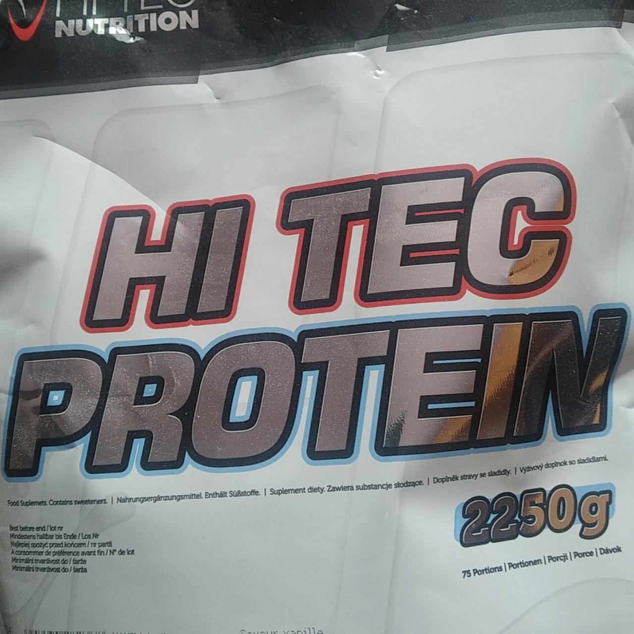Fotografie - Hi Tec Protein vanilla HiTec Nutrition