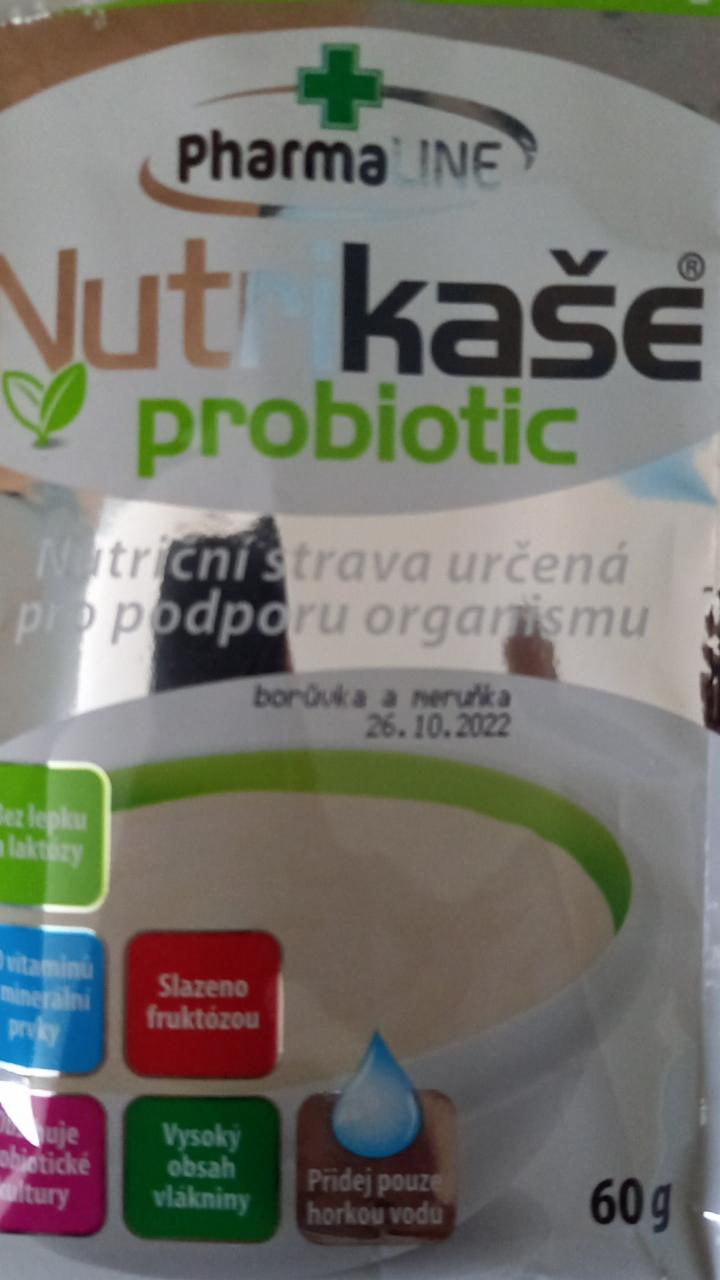 Fotografie - Nutrikaše Probiotic Boruvka a merunka PharmaLine