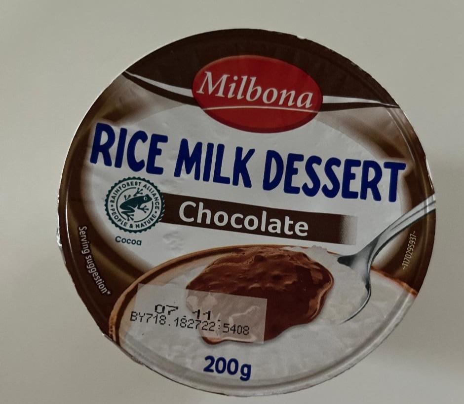 Fotografie - Rice milk dessert Cocoa