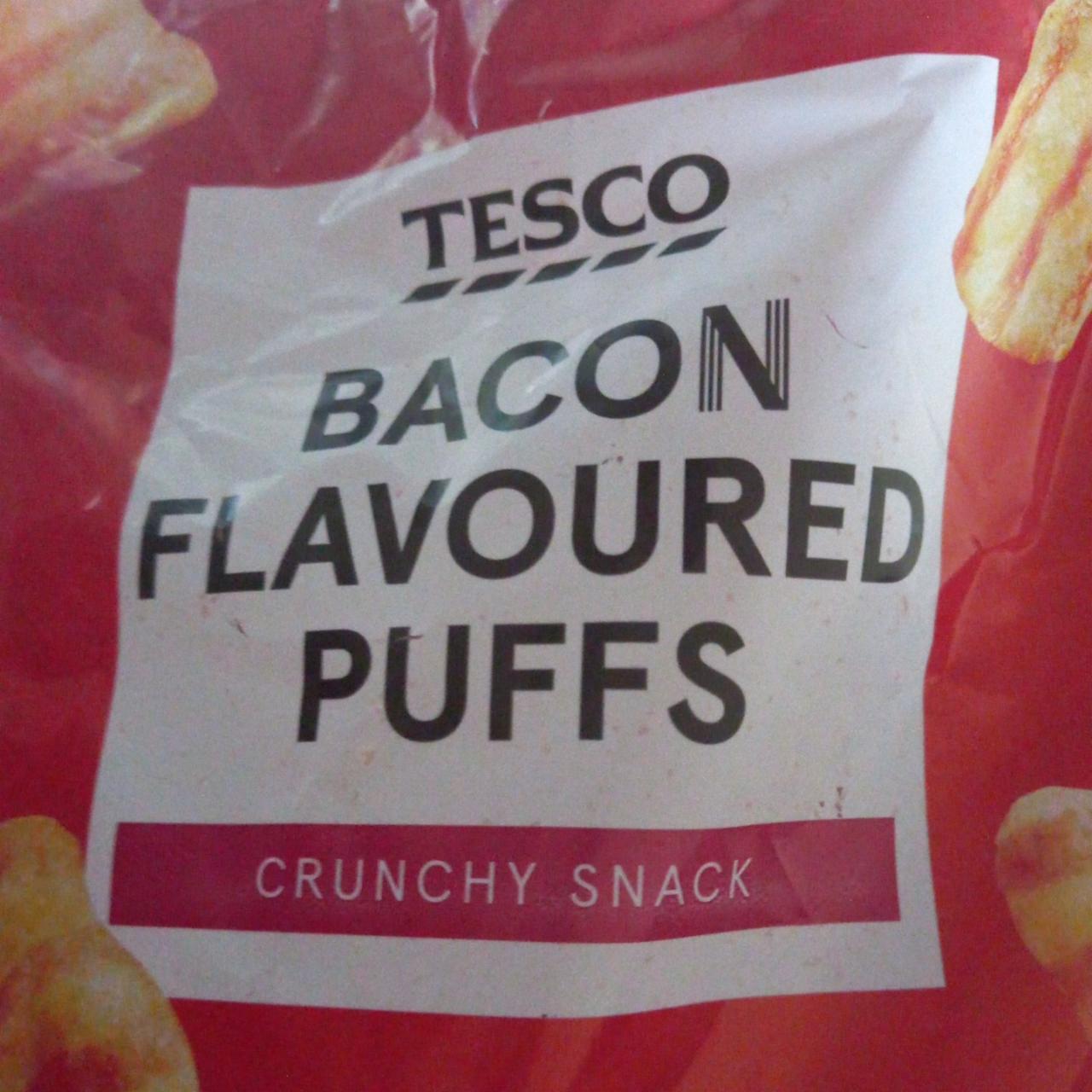 Fotografie - Bacon flavoured puffs Tesco