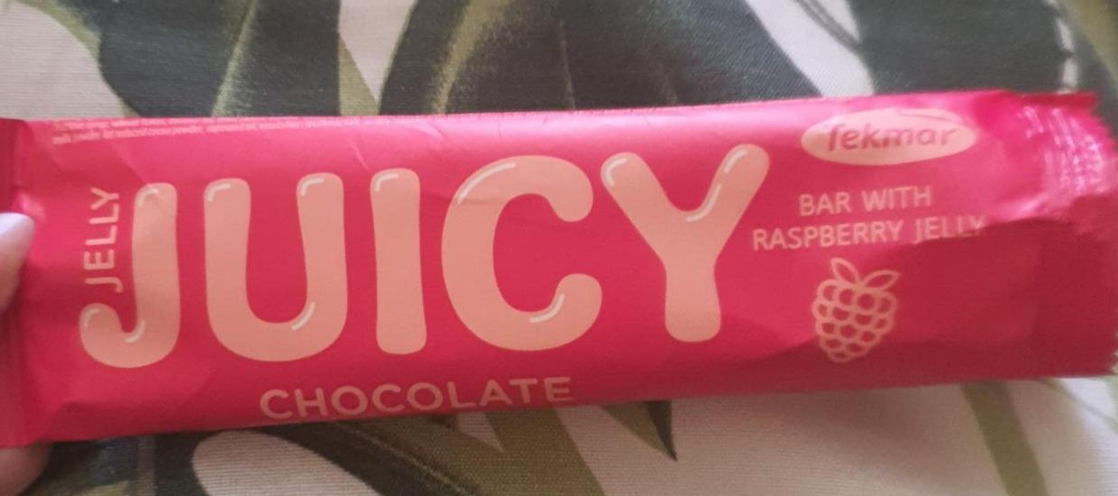 Fotografie - Jelly Juicy Chocolate Bar with Rasberry Jelly Tekmar