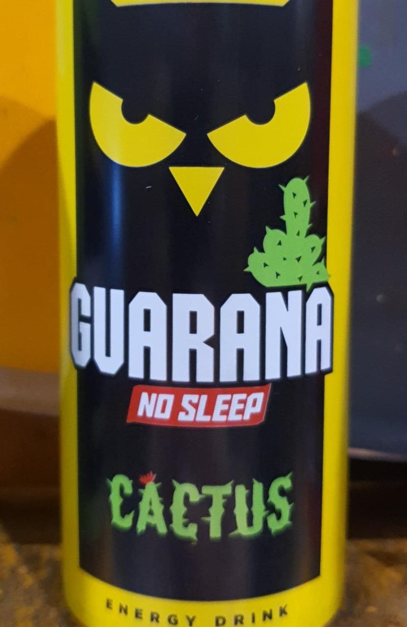 Fotografie - Guarana No Sleep Cactus energy drink