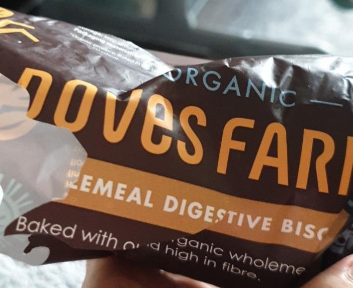 Fotografie - Organic Wholemeal Digestive Biscuits Doves Farm
