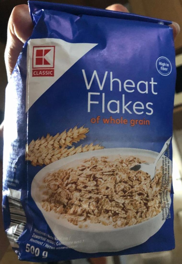 Fotografie - Wheat Flakes K-Classic pšeničné vločky