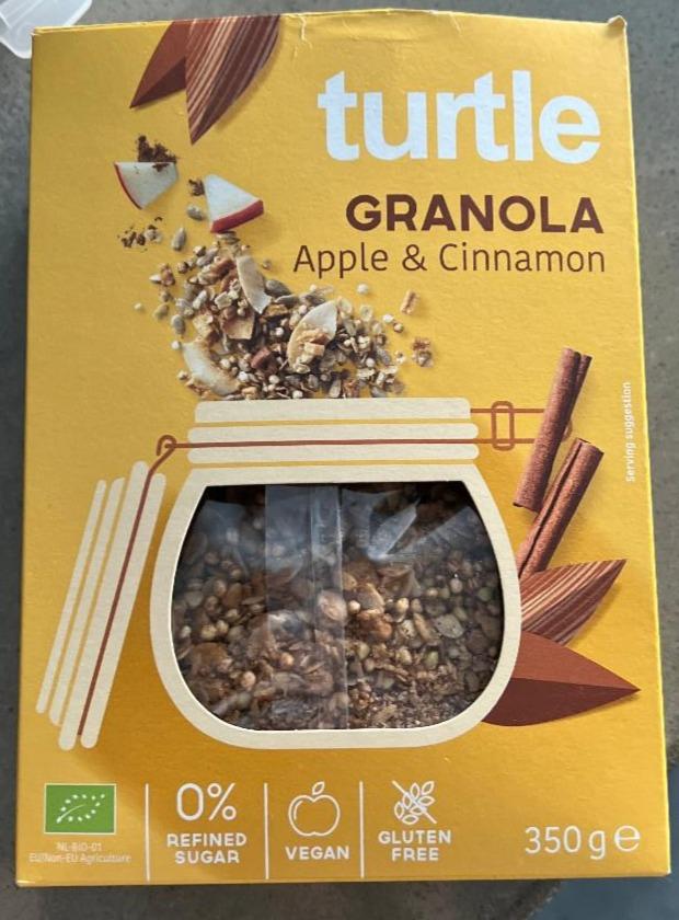 Fotografie - Granola Apple & Cinnamon Turtle