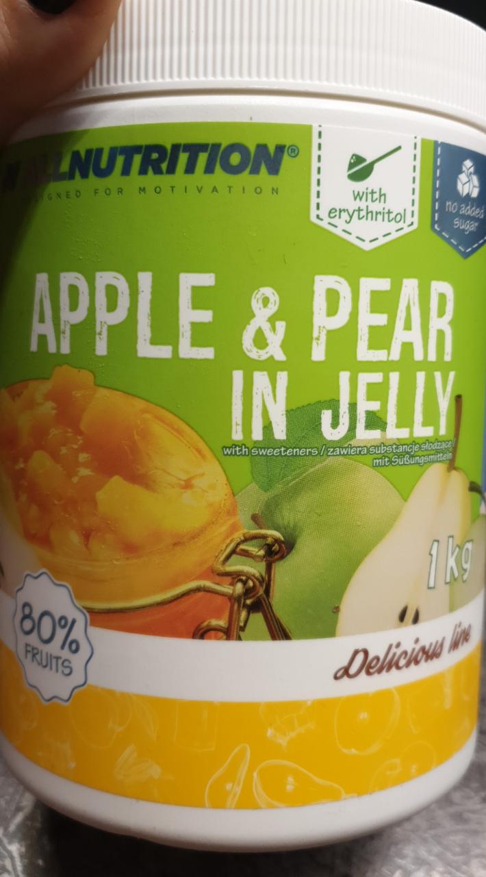 Fotografie - Apple & Pear In jelly Allnutrition