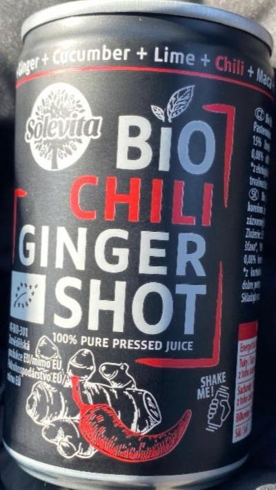 Fotografie - Bio chilli ginger shot Solevita