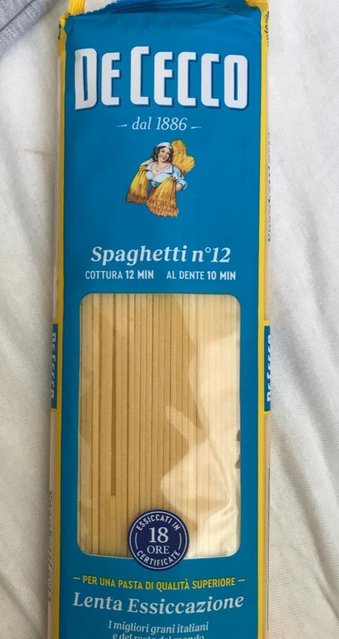 Fotografie - Spaghetti n.12 De Cecco