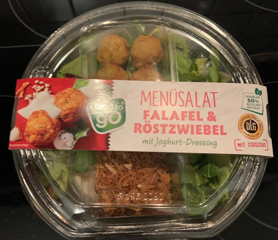 Fotografie - MenüSalat Falafel &.Röstzwiebel