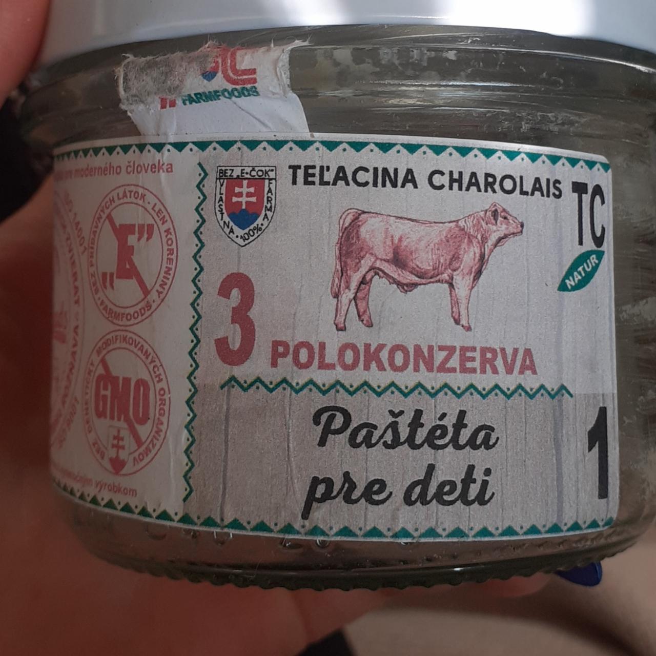 Fotografie - Paštéta pre deti Farmfoods