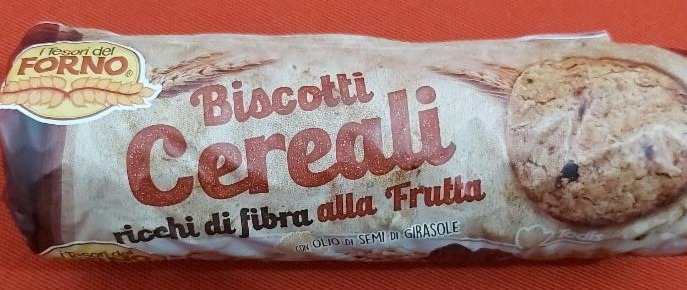 Fotografie - biscotti cereali alla frutta 